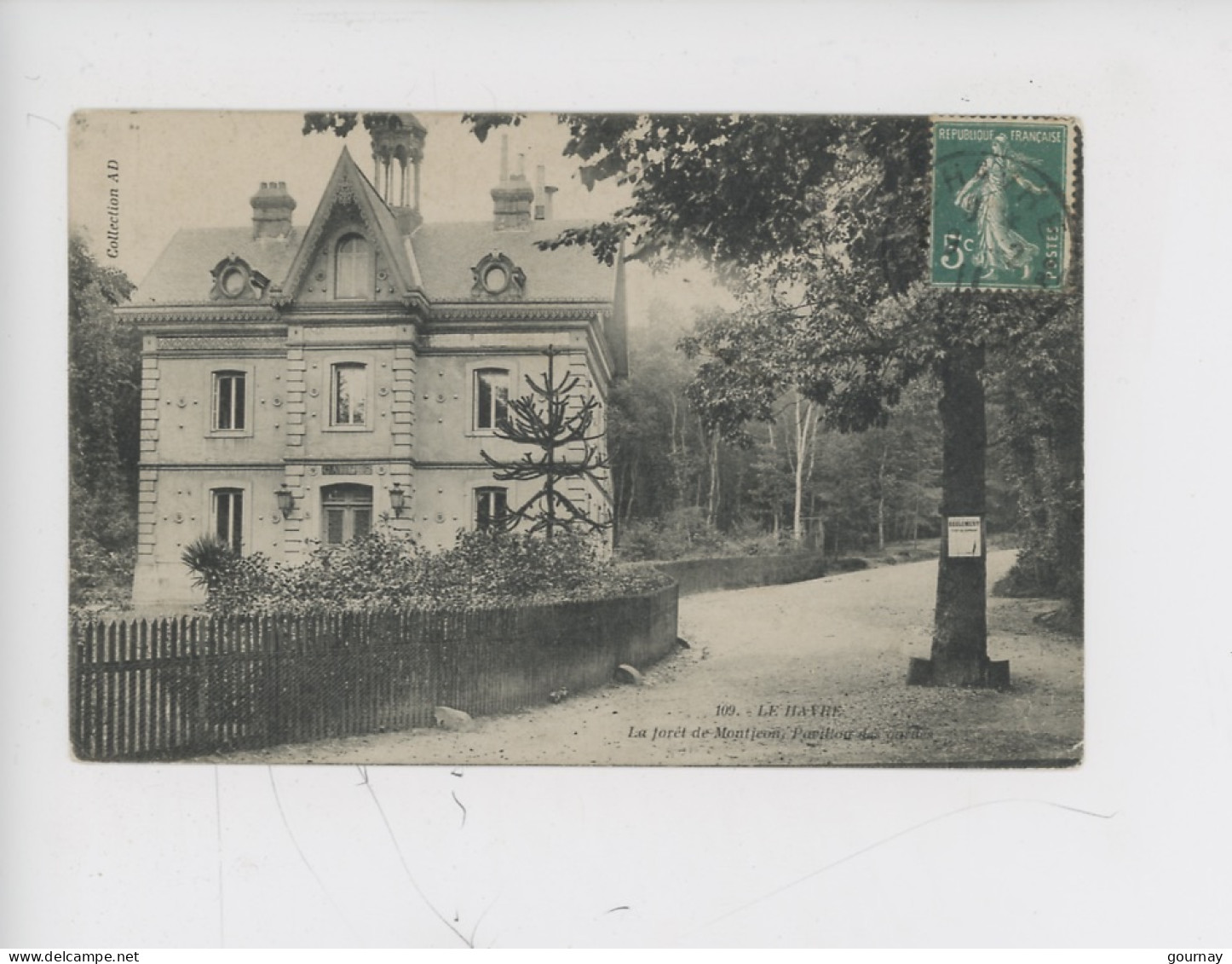 Le Havre : Forêt De Montgeon, Le Pavillon Des Gardes (n°109 AD) - Forêt De Montgeon
