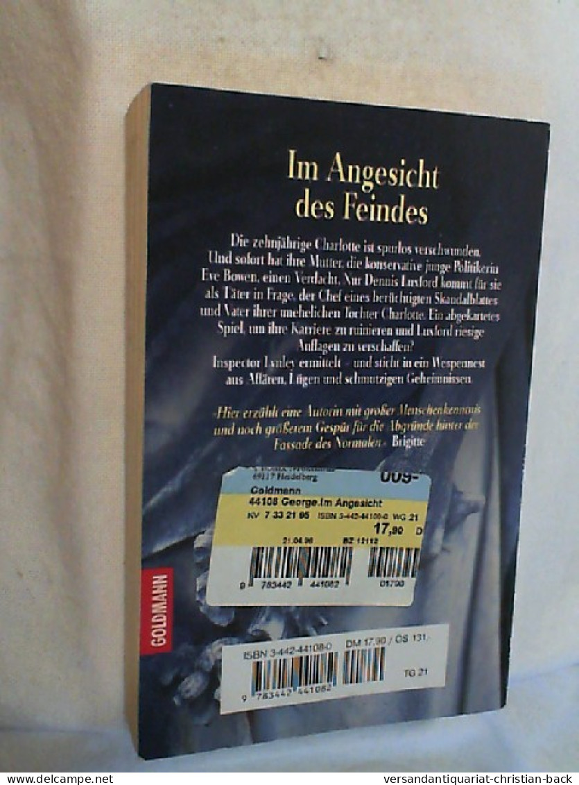 Im Angesicht Des Feindes : Roman. - Unterhaltungsliteratur