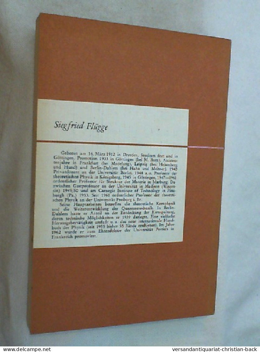 Rechenmethoden Der Quantentheorie; Teil: T. 1., Elementare Quantenmechanik : Dargest. In Aufgaben U. Lösungen - Other & Unclassified