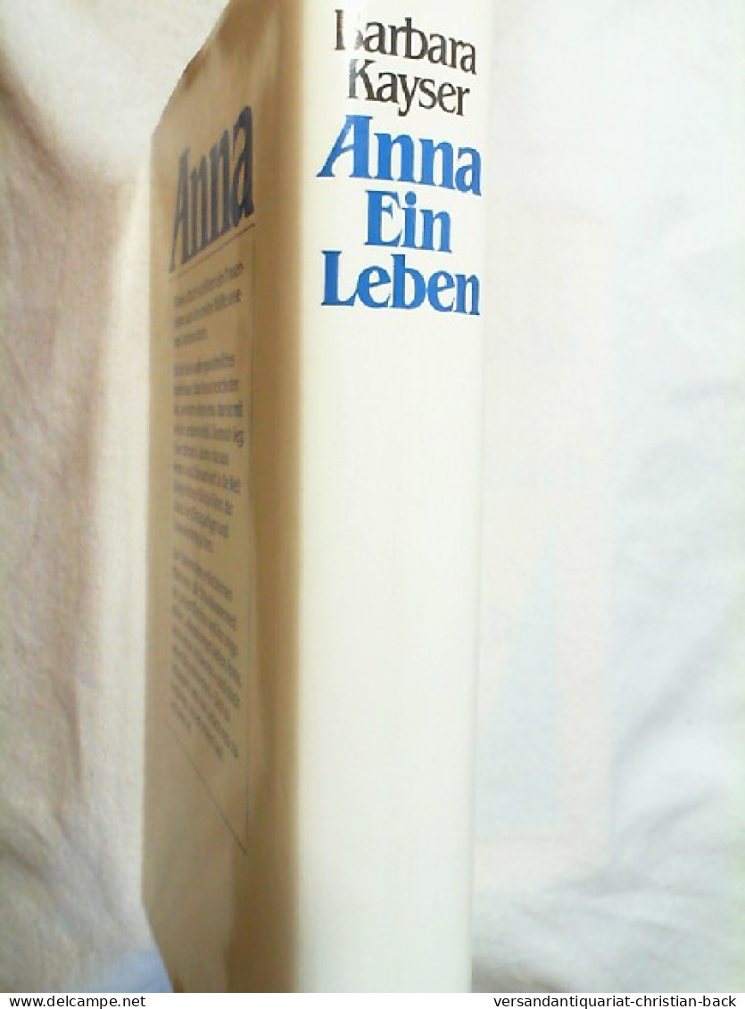 Anna : E. Leben. - Unterhaltungsliteratur