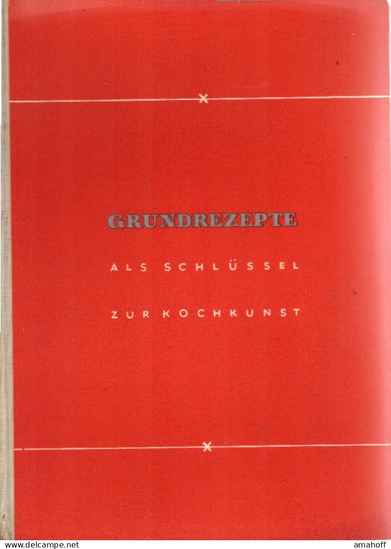 Grundrezepte Als Schlüssel Zur Kochkunst , Aus 80 Grundrezepten Entstehen 500 Gerichte - Comidas & Bebidas