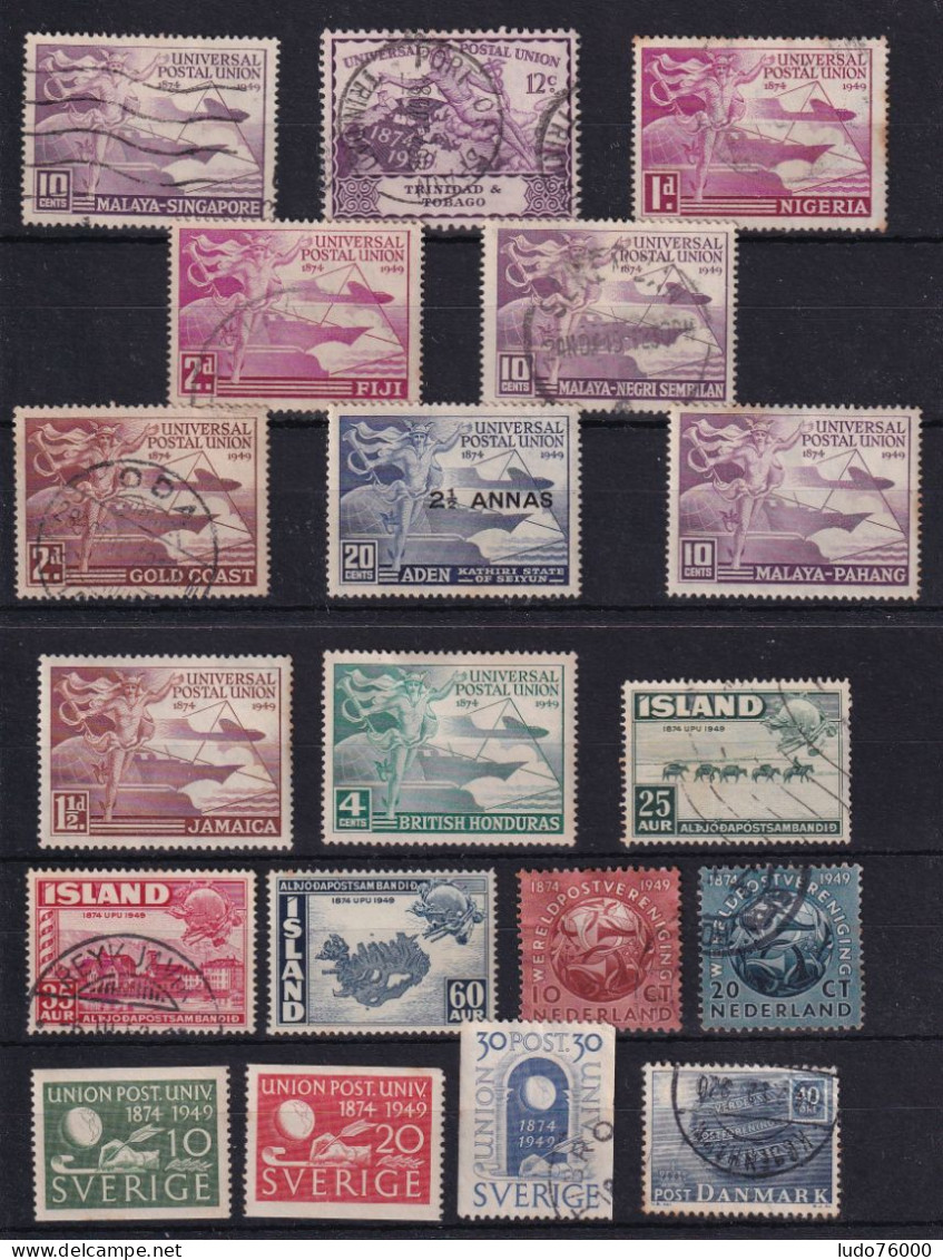 D 750 / LOT UPU NEUF*/ OBL - UPU (Union Postale Universelle)