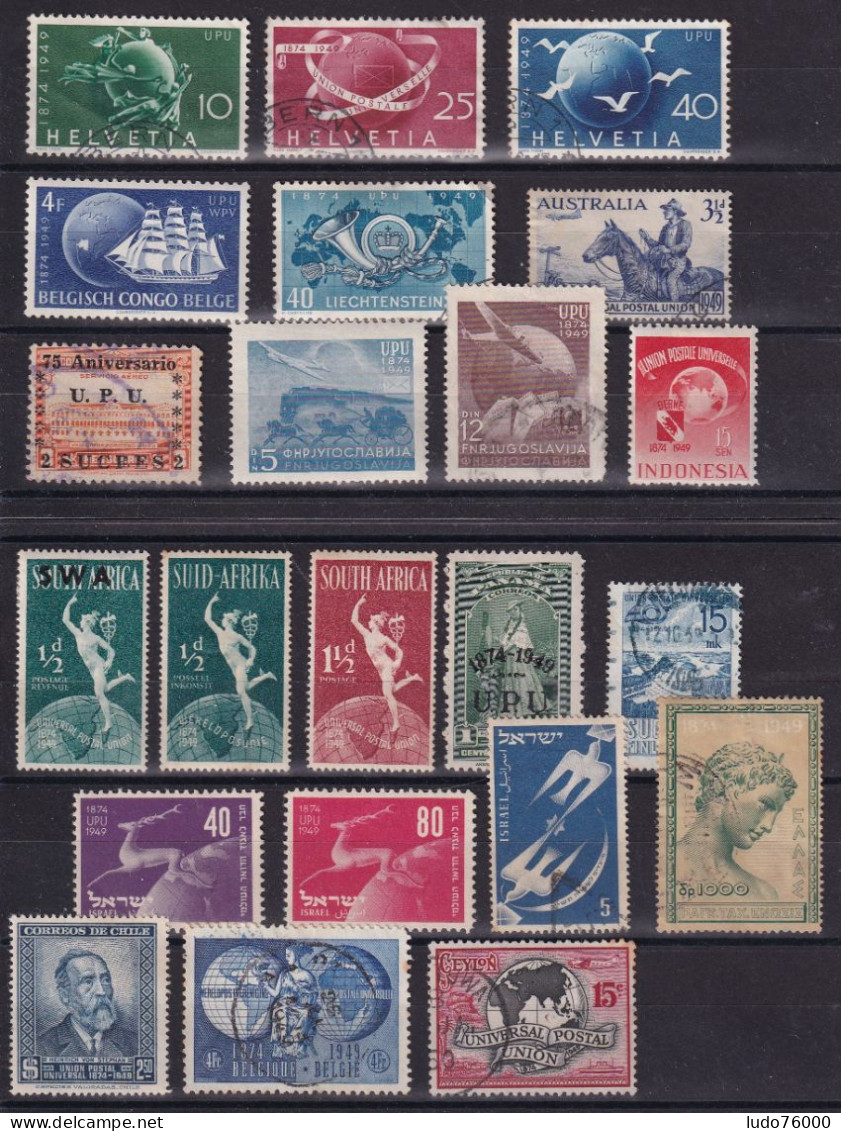 D 750 / LOT UPU NEUF*/ OBL - UPU (Union Postale Universelle)