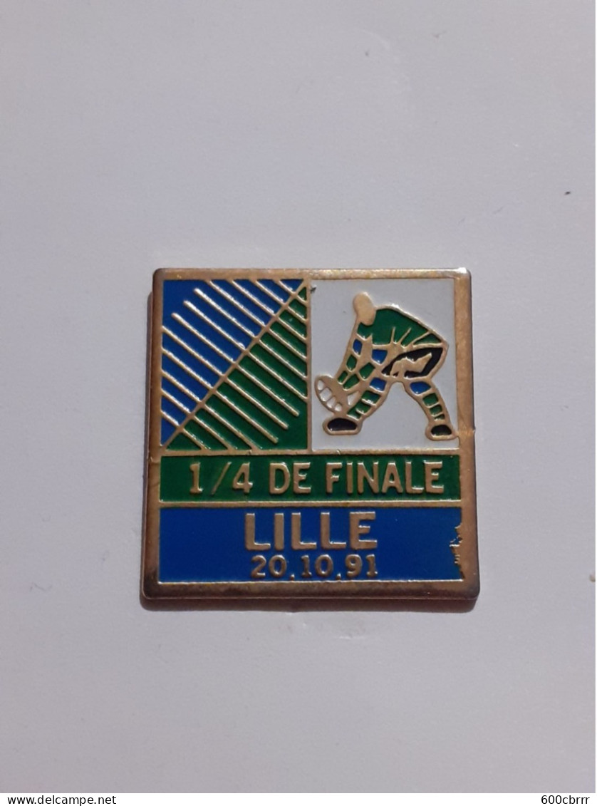 Pins Rugby 1/4 De Finale Lille 1991 - Rugby