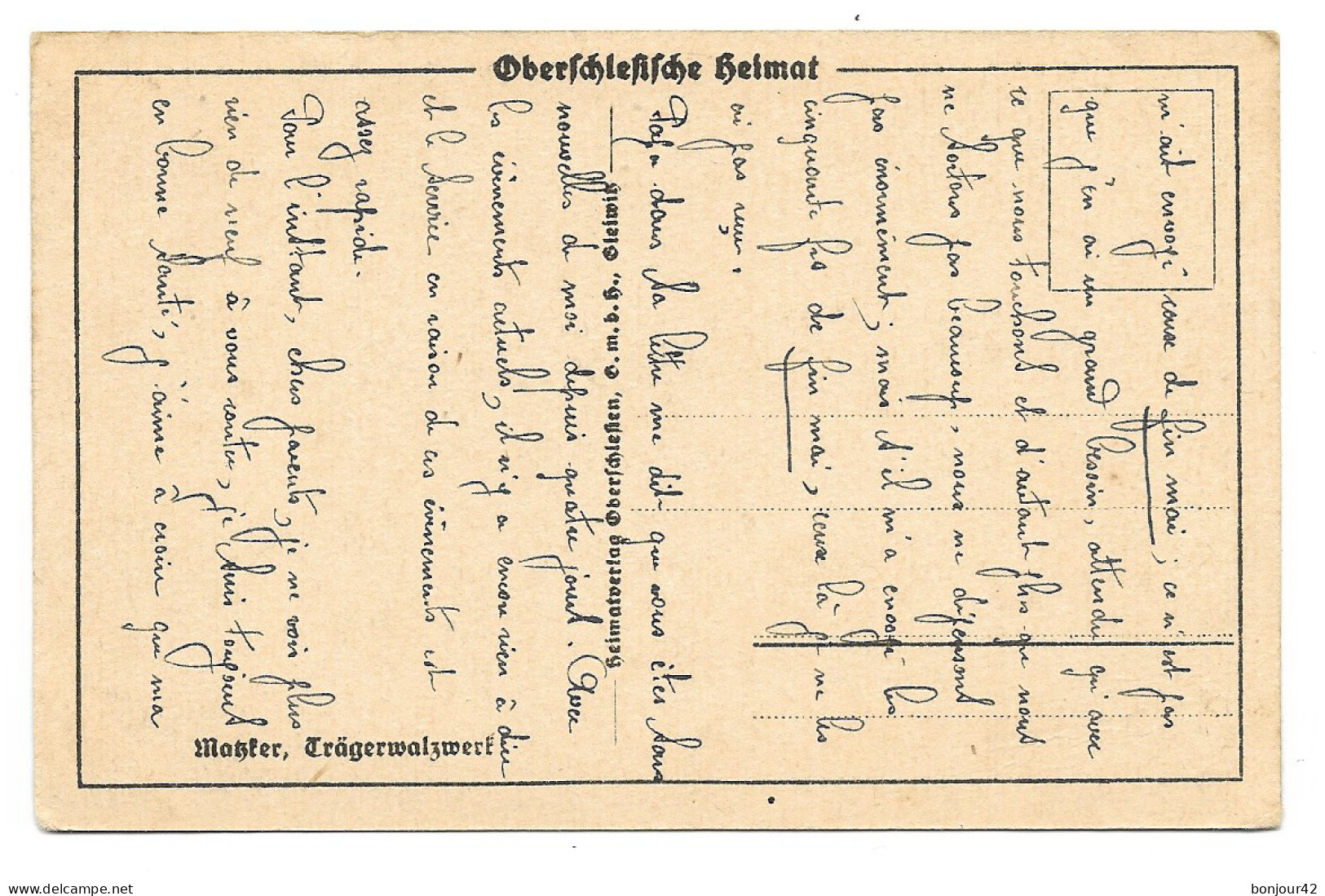 MATZKER  (Allemagne) TRAGERWALZWERK - Zonder Classificatie