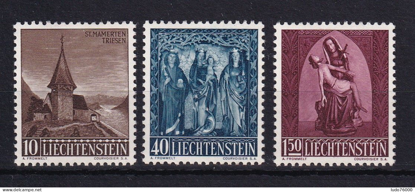 D 750 / LEICHTENSTEIN N° 324/326 NEUF* COTE 11€ - Sammlungen