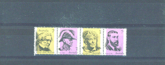 AUSTRALIA - 1973 Famous People UM - Mint Stamps