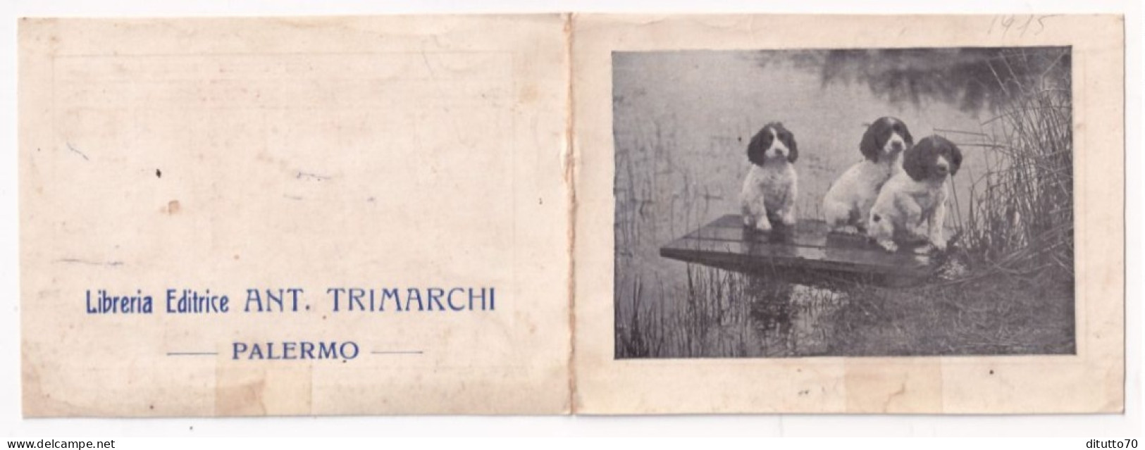 Calendarietto - Libreria Ant.trimarchi - Palermo - Anno 1915 - Kleinformat : 1921-40