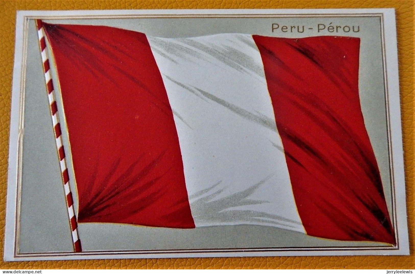 PERU -  PEROU    -   Flag  -   Drapeau  - Bandera - Pérou