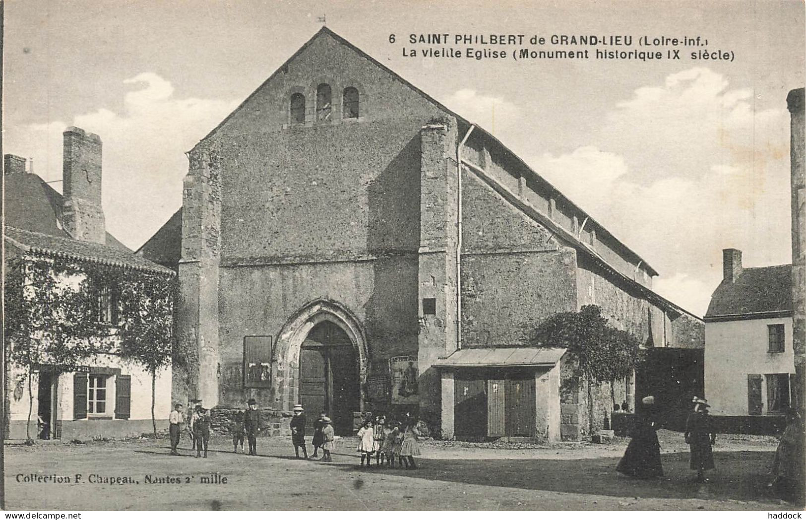 SAINT PHILBERT DE GRAND LIEU : LA VIEILLE EGLISE - Saint-Philbert-de-Grand-Lieu