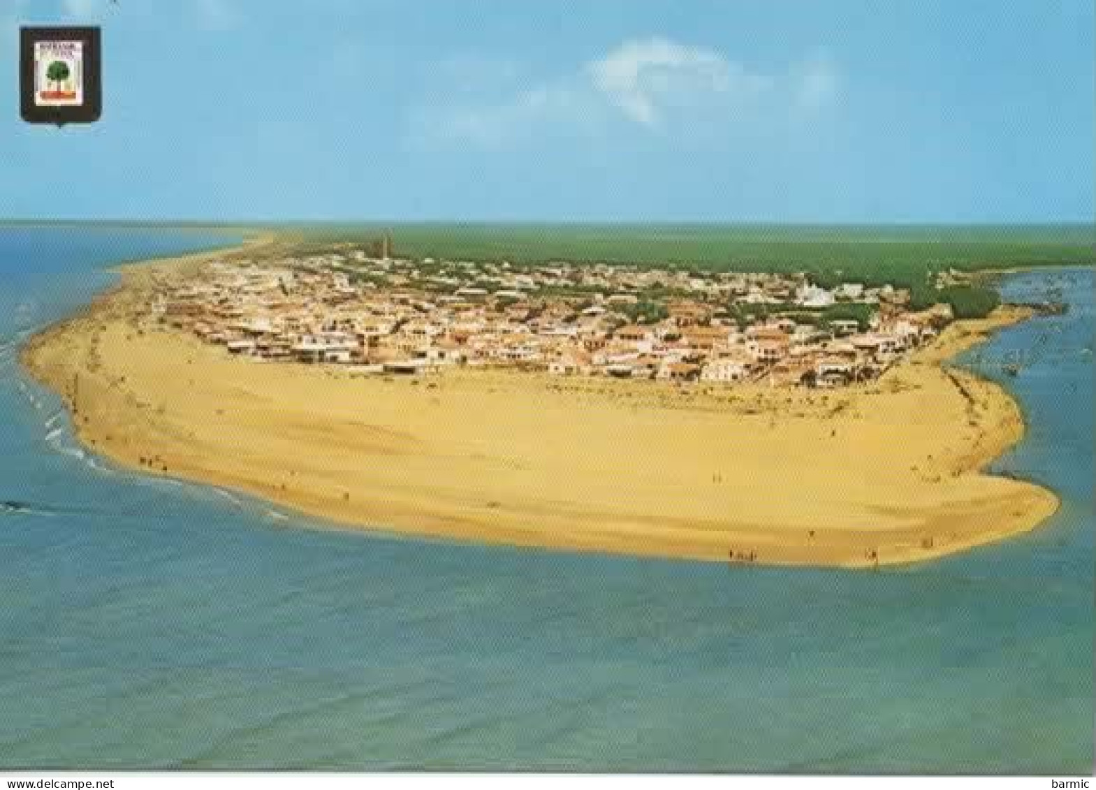 HUELVA, PLAYA DE PUNTA UMBRIA, VISTA AEREA  COULEUR  REF 14093 - Huelva