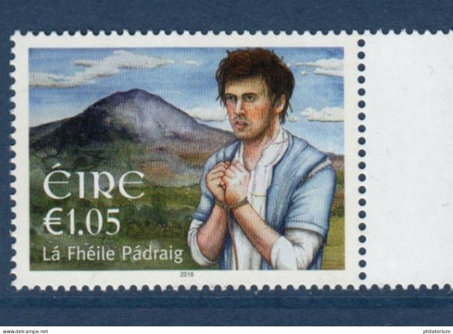 EIRE Ireland Irlande, **, Yv 2163, Mi 2162, SG 2323, Saint Patrick, - Madonna