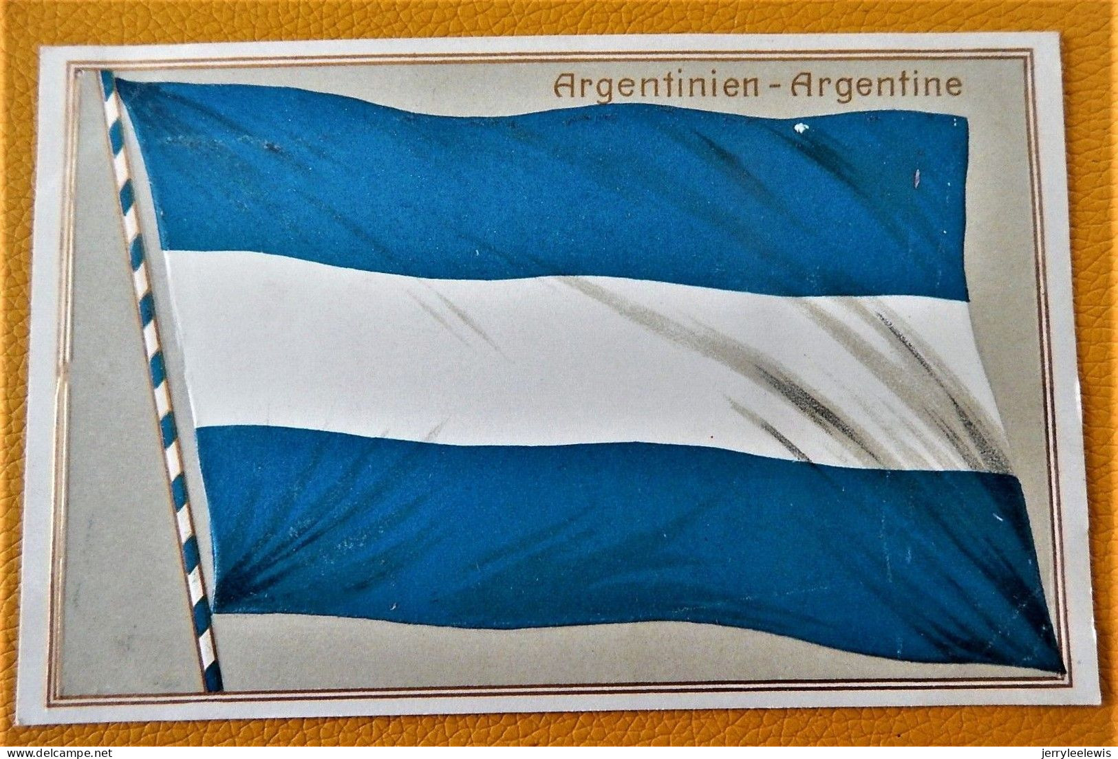 ARGENTINA -  ARGENTINE  -  Bandera   -  Flag  -   Drapeau - Argentine