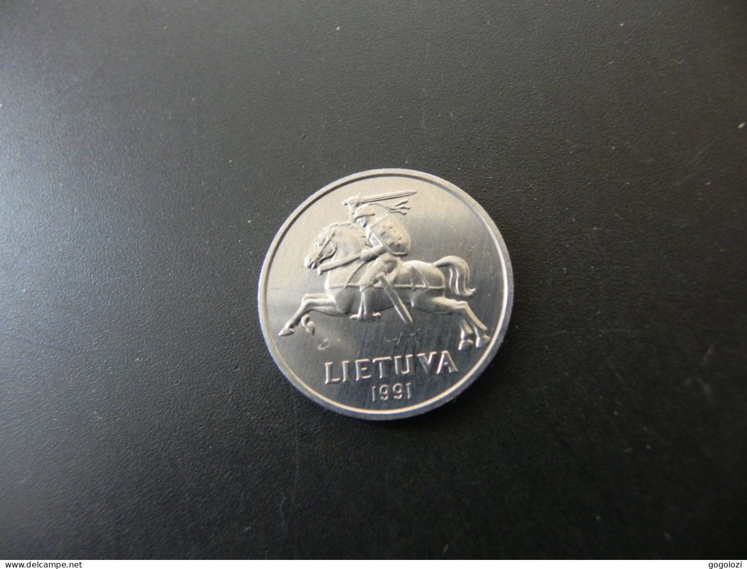 Lithuania 5 Centai 1991 - Lituanie