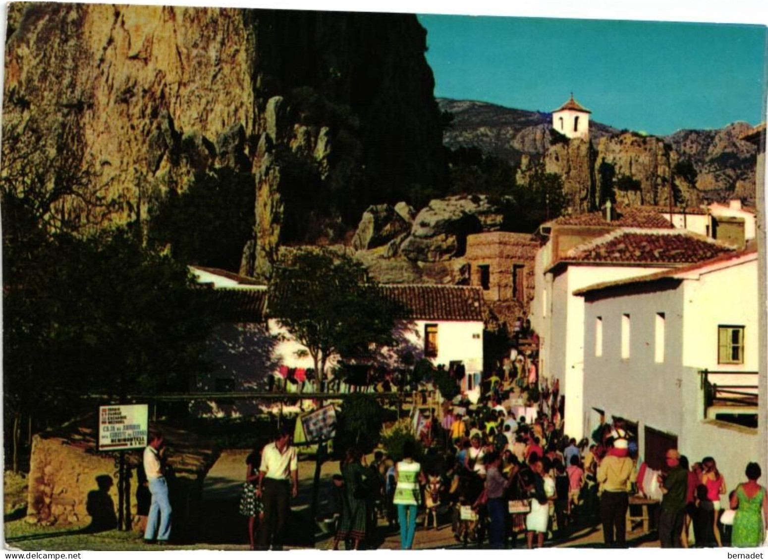 ESPAGNE .  CASTELL DE GUADALEST . ( Alicante ) - Alicante