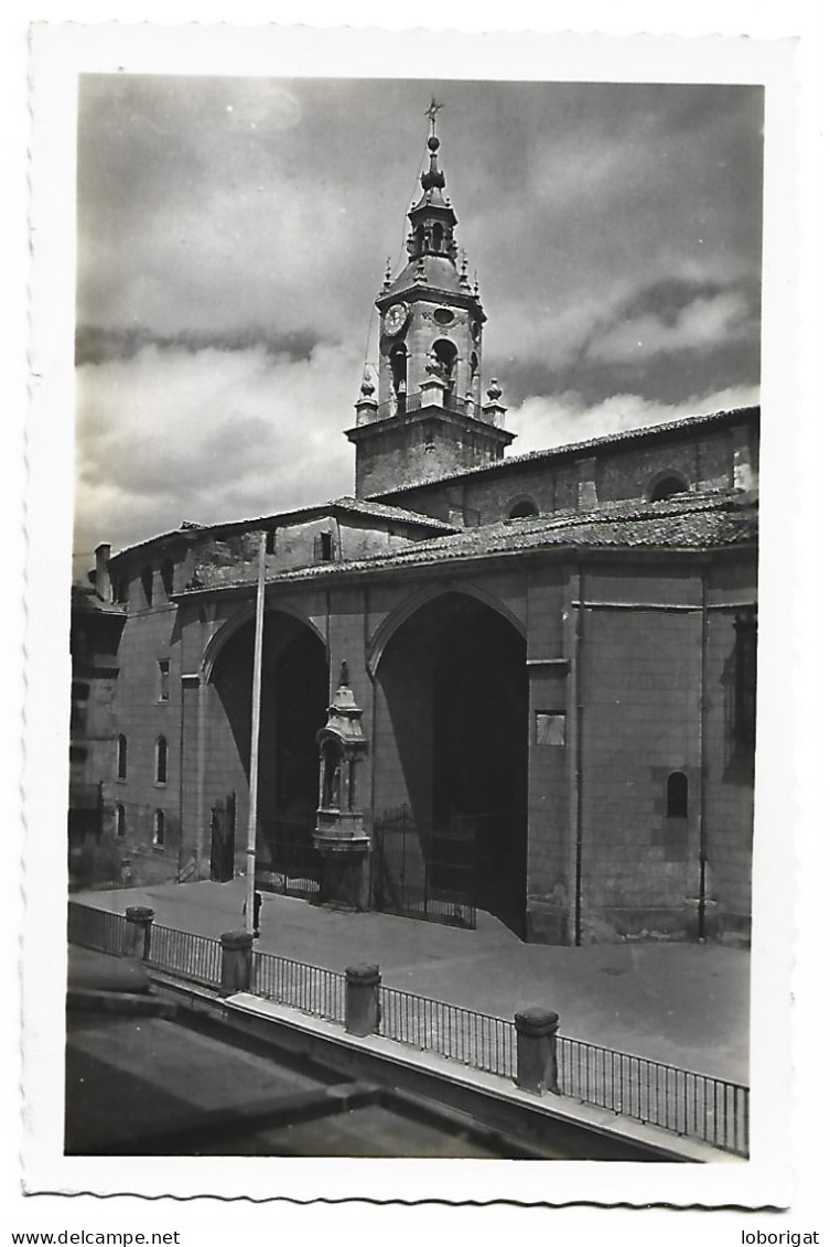 IGLESIA DE SAN MIGUEL, FACHADA / ST. MICHAEL CHURCH, THE FAÇADE.-  VITÓRIA-GASTEIZ.- ( ESPAÑA ) - Álava (Vitoria)