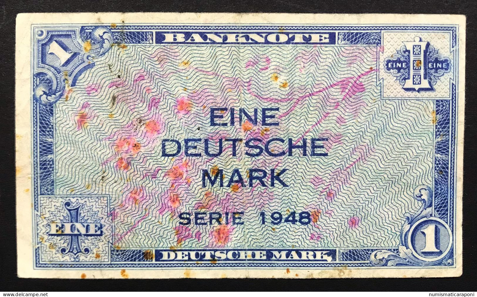 GERMANIA GERMANY  1 Mark 1948  Pick#2a LOTTO 510 - 10 Mark