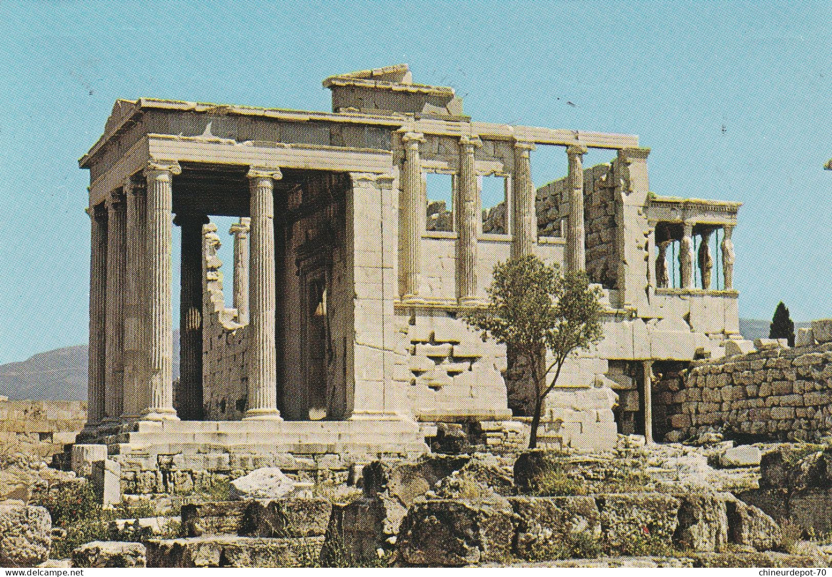 Grece Athens The Erechtheion Vers Belgium Limal - Postal Stationery