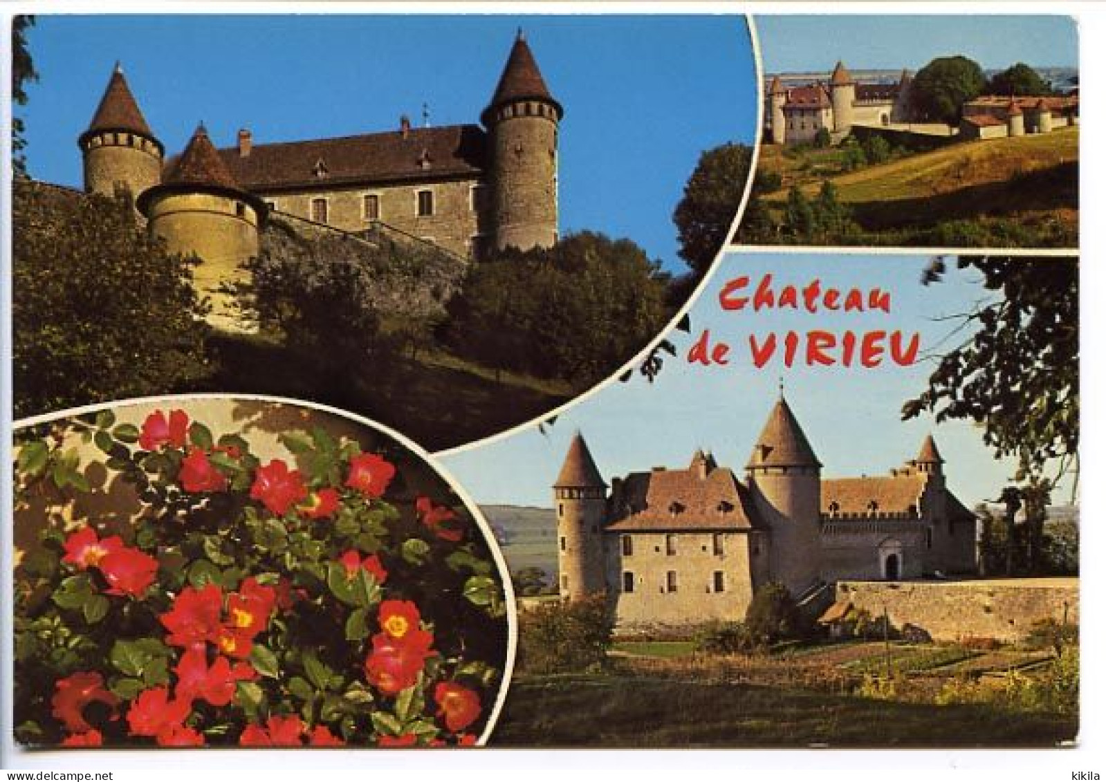 CPSM 10.5 X 15  Isère VIRIEU-SUR-BOURBRE  Le Château  XI° - XVII° Siècle - Virieu