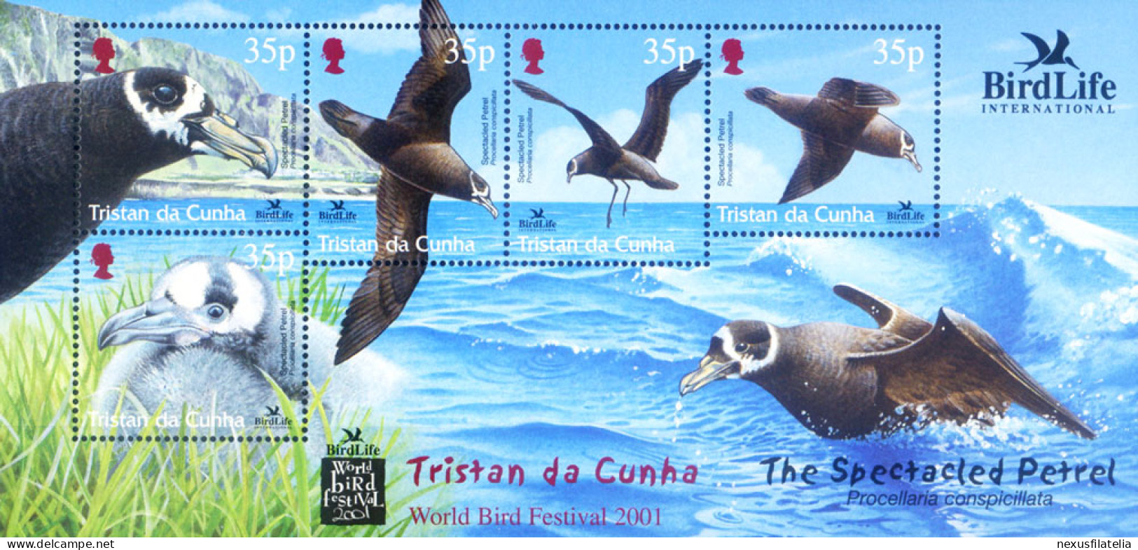 Fauna. Uccelli 2001. - Tristan Da Cunha