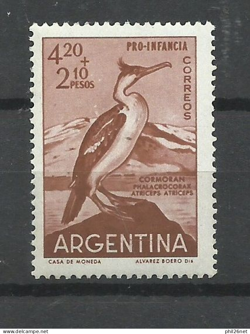 Argentine N° 636   Cormoran     Neuf   * *    B/TB Voir Scans    Soldes ! ! ! - Seagulls