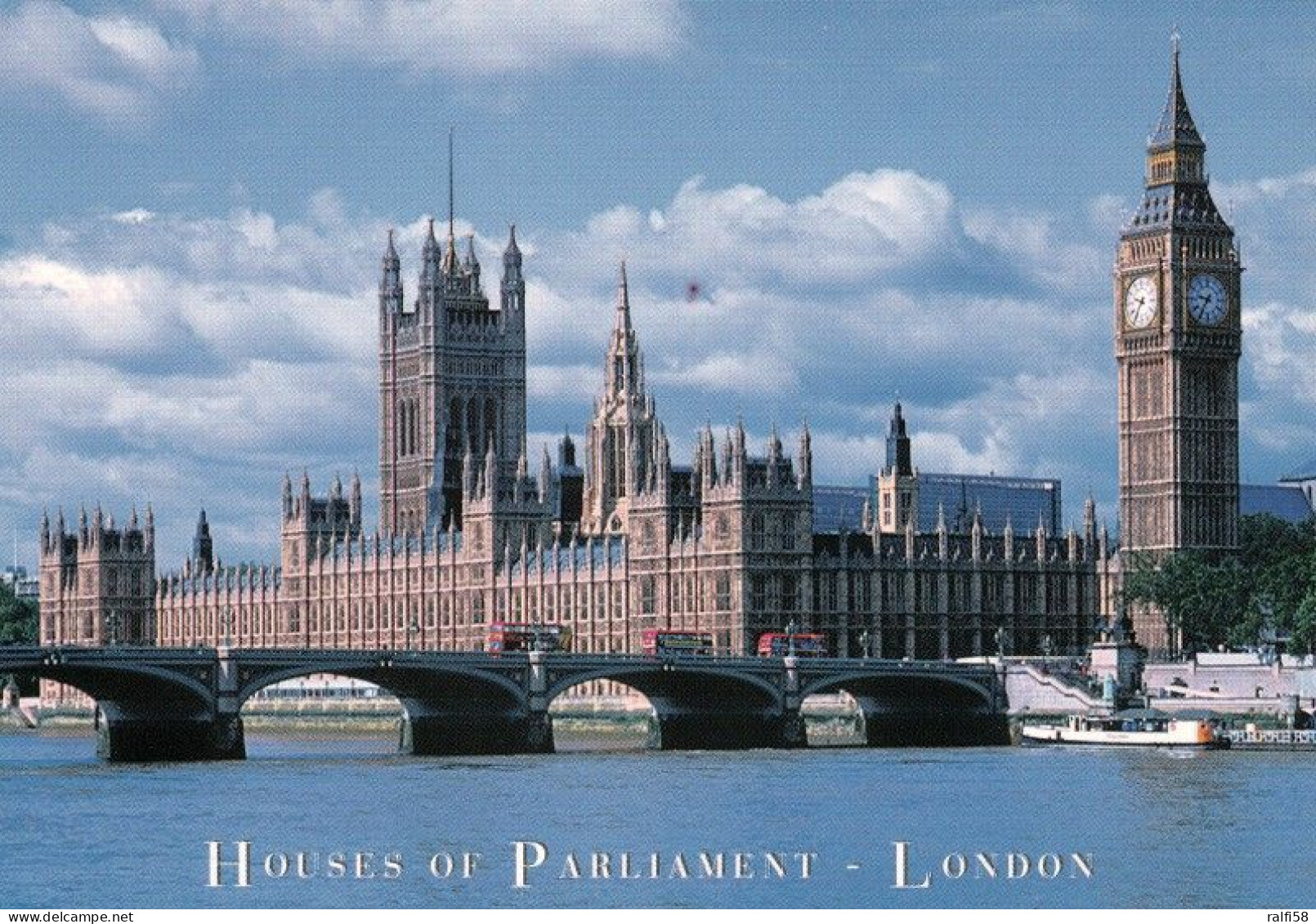 4 AK England * London - Palace Of Westminster - Sitz Des Britischen Parlaments - Seit 1987 Weltkulturerbe Der UNESCO * - Houses Of Parliament