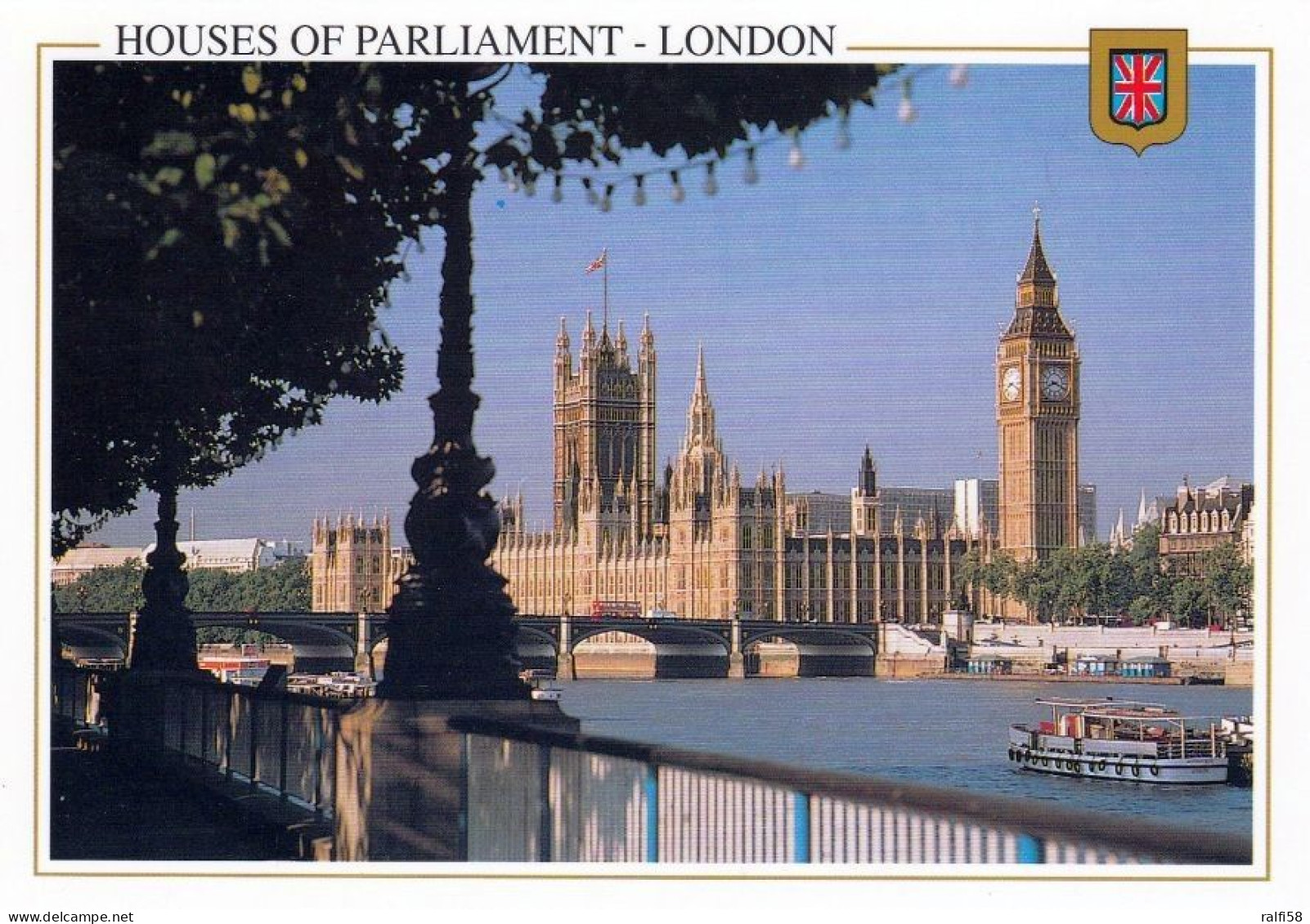 4 AK England * London - Palace Of Westminster - Sitz Des Britischen Parlaments - Seit 1987 Weltkulturerbe Der UNESCO * - Houses Of Parliament