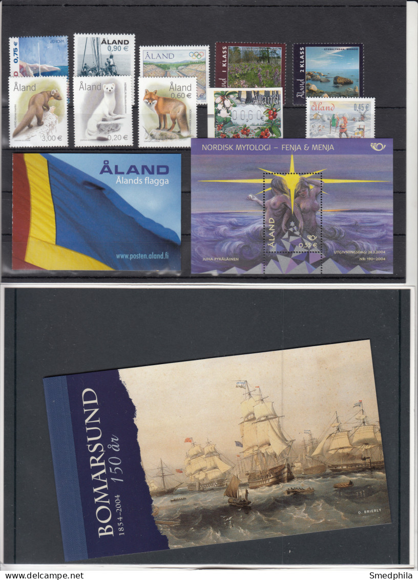 Aland 2004  - Full Year MNH ** - Aland