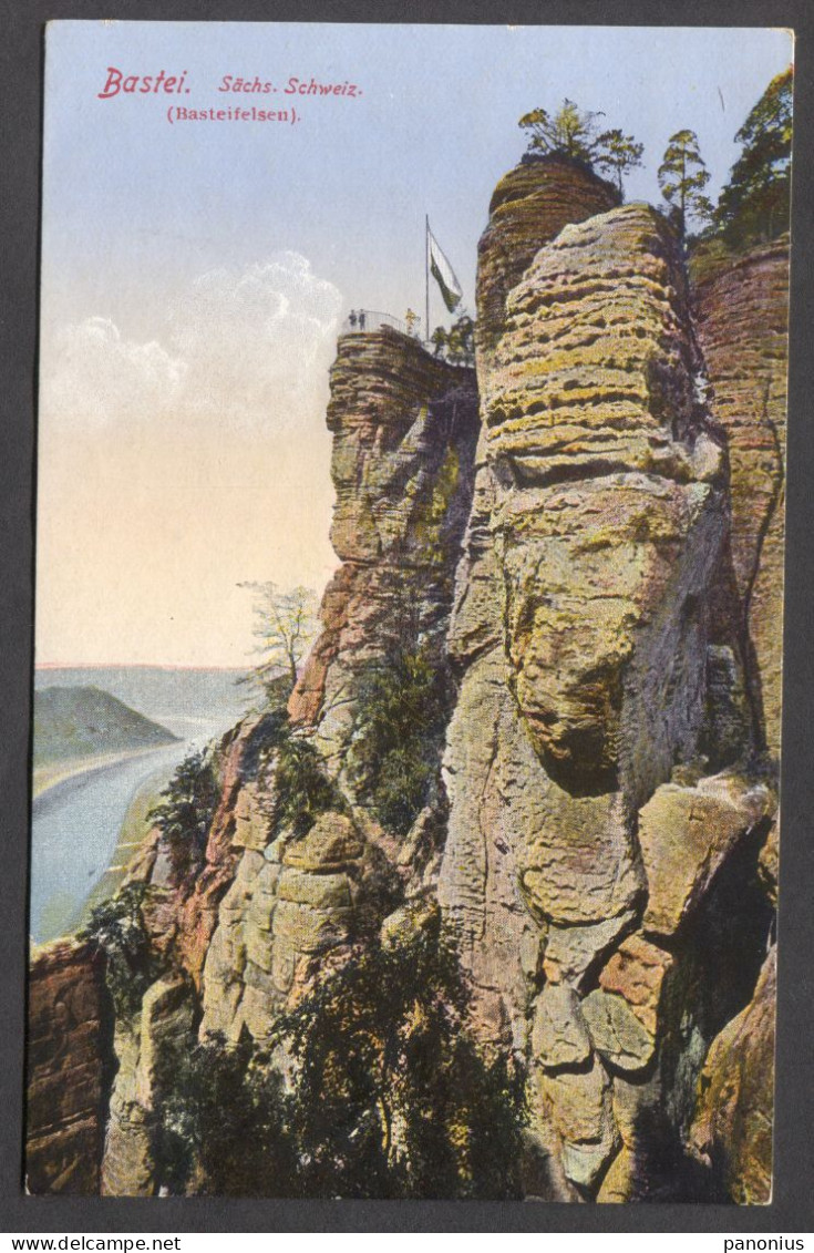 BASTEI  GERMANY, OLD PC - Bastei (sächs. Schweiz)