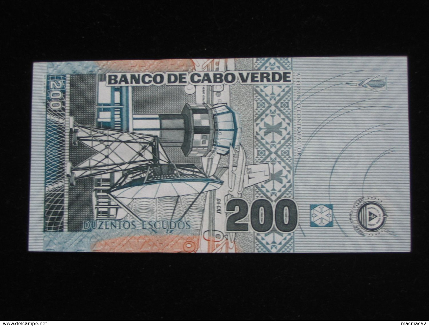 CAP VERT - 200 Duzentos Escudos 2005 - Banco De Cabo Verde **** EN ACHAT IMMEDIAT **** - Cape Verde