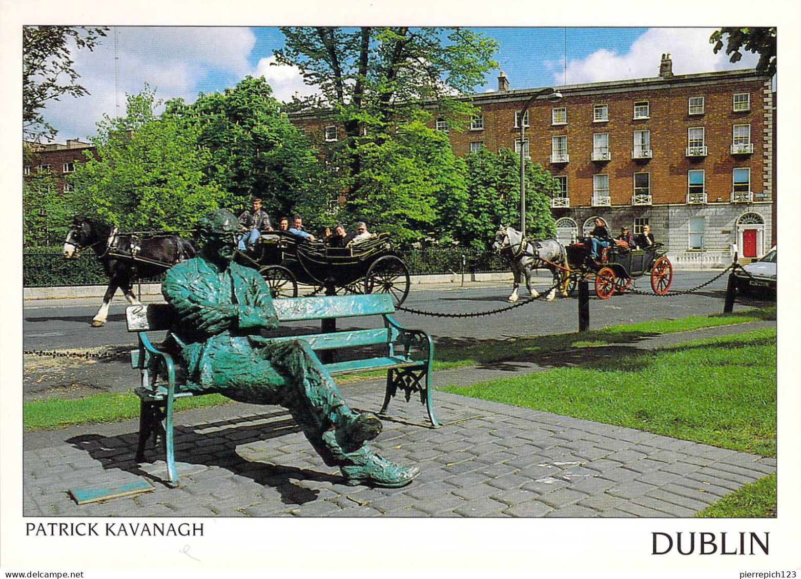 Dublin - Statue De Patrick Kavanagh - Dublin