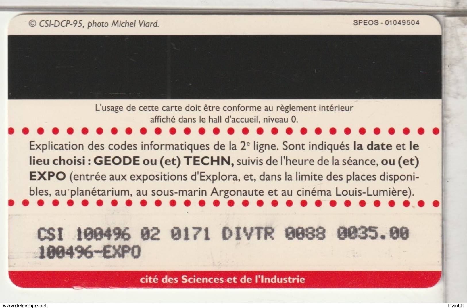 CINÉCARTE  - - Movie Cards