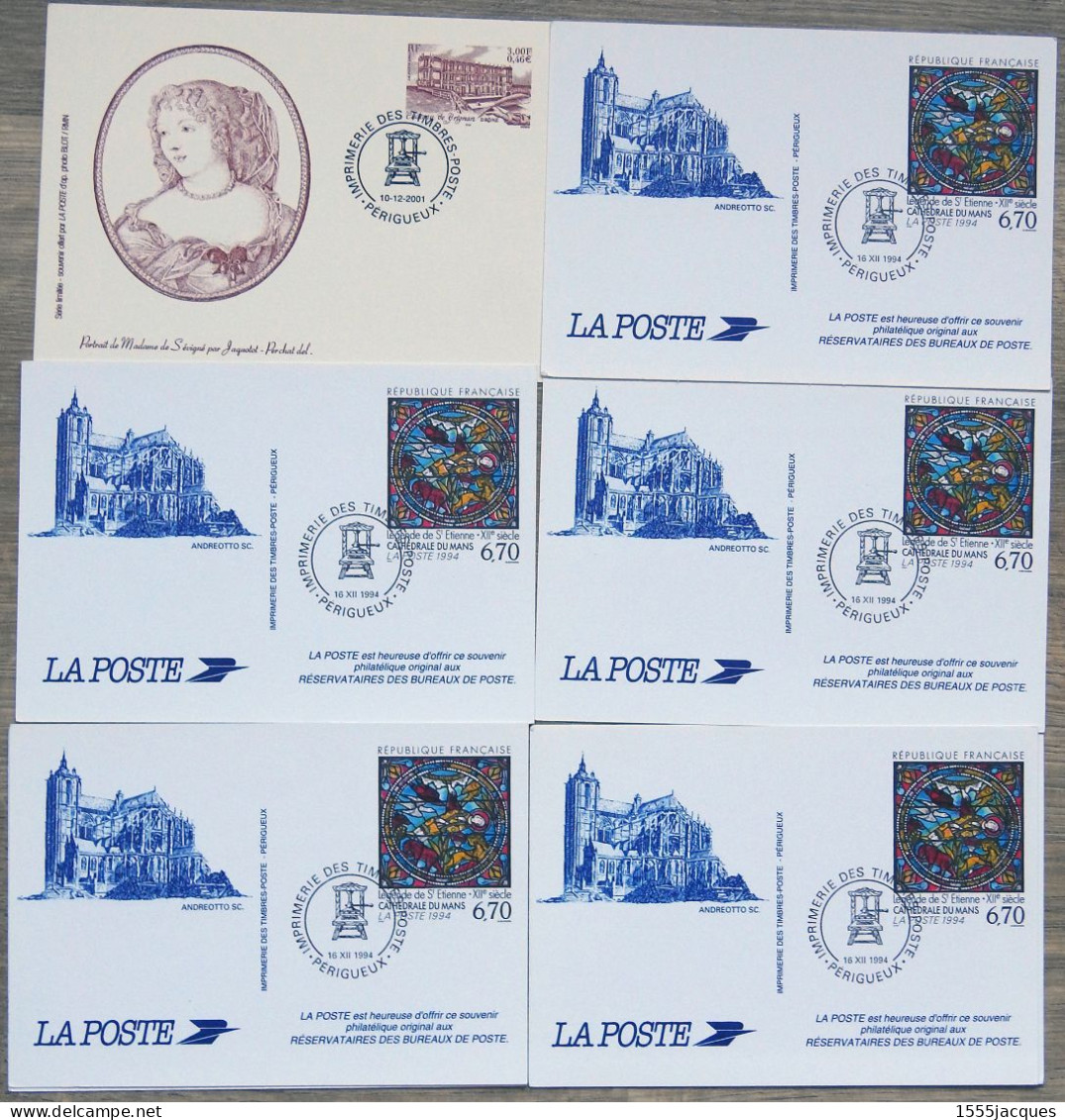 LOT : 35 ENTIERS POSTAUX LA PLUPART DE L'IMPRIMERIE DE PÉRIGUEUX QQS NEUFS… À TRIER (VOIR  SÉRIE DE PHOTOS) - Colecciones & Series: PAP