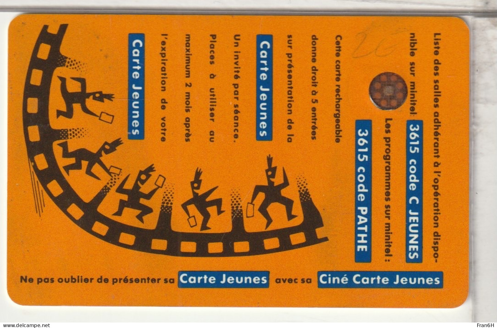 CINÉCARTE  - - Bioscoopkaarten