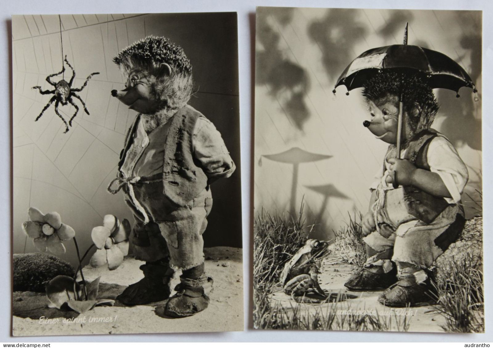 2 Cartes Postales à Choisir Hérisson MECKI Voiture Film De Marionnettes Des Frères Diehl Magazine HORZU - Mecki