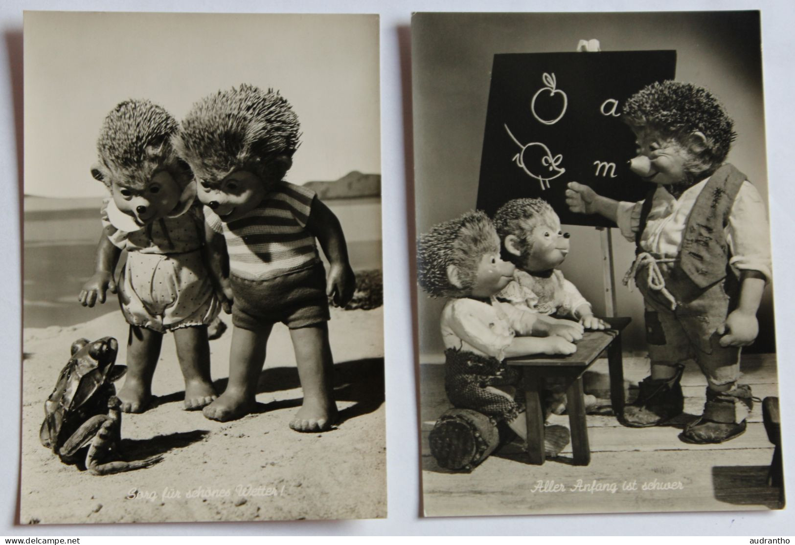 2 Cartes Postales à Choisir Hérisson MECKI Voiture Film De Marionnettes Des Frères Diehl Magazine HORZU - Mecki