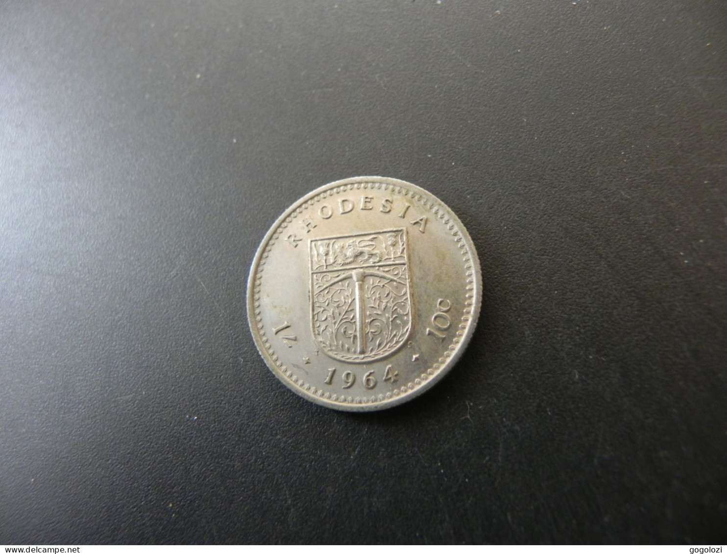 Rhodesia 10 Cents 1964 - Rhodesië