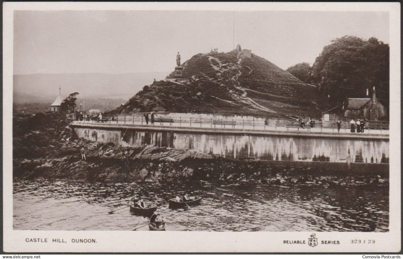 Castle Hill, Dunoon, Argyllshire, C.1910 - William Ritchie RP Postcard - Argyllshire