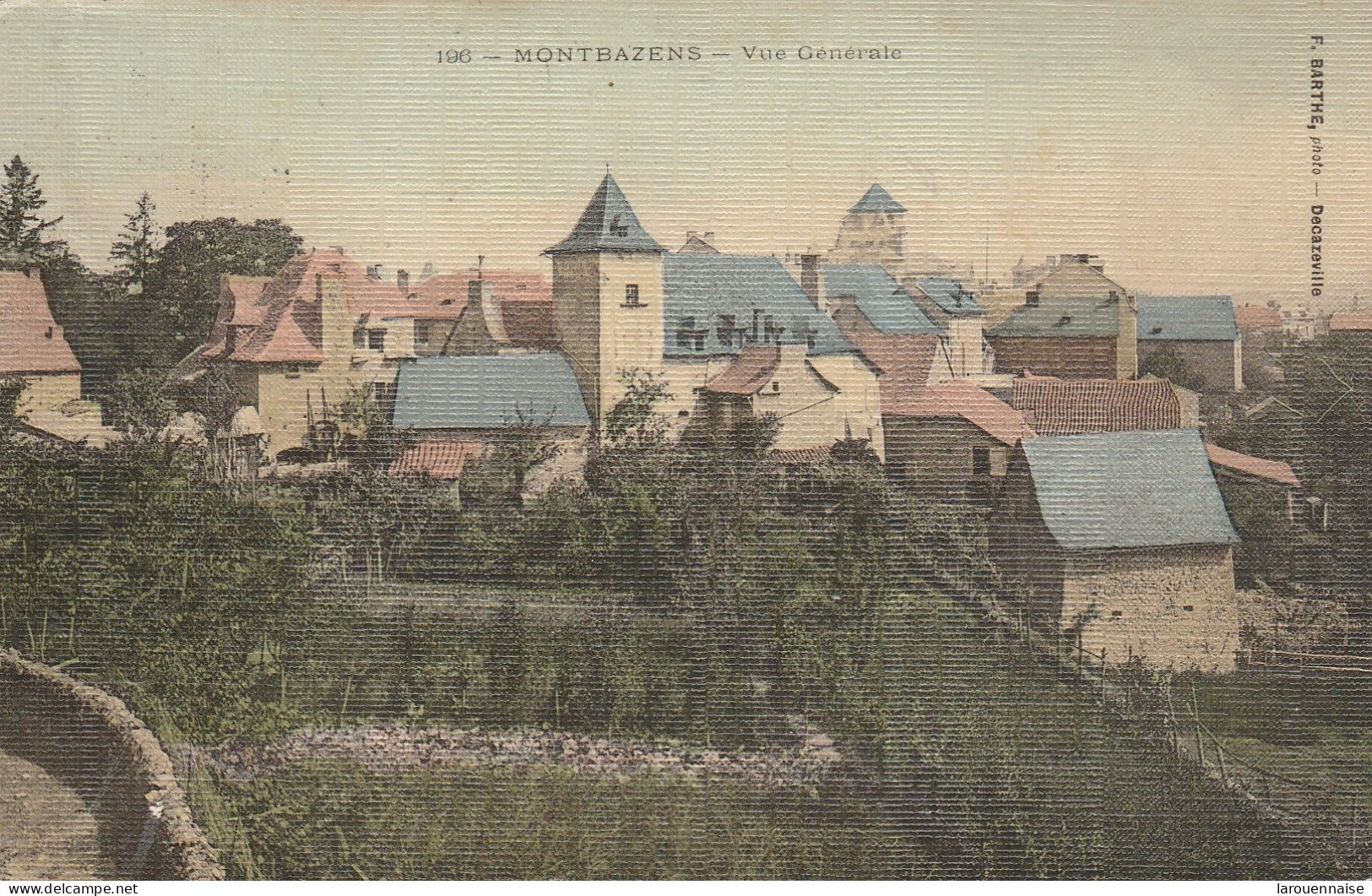 12 - MONTBAZENS - Vue Générale - Montbazens