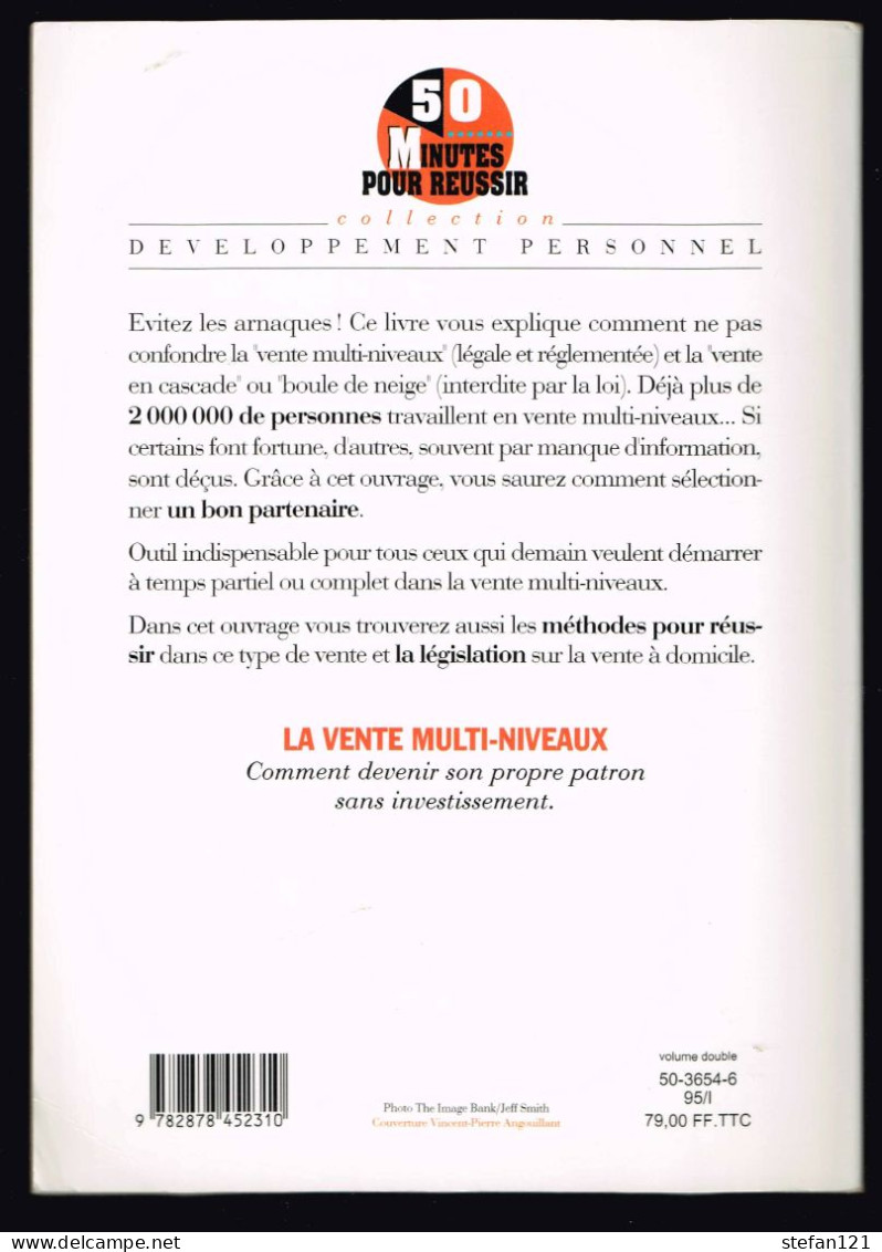 La Vente Multi-niveaux - Jacques Roux Brioude - 1995 - 140 Pages 24 X 17 Cm - Comptabilité/Gestion