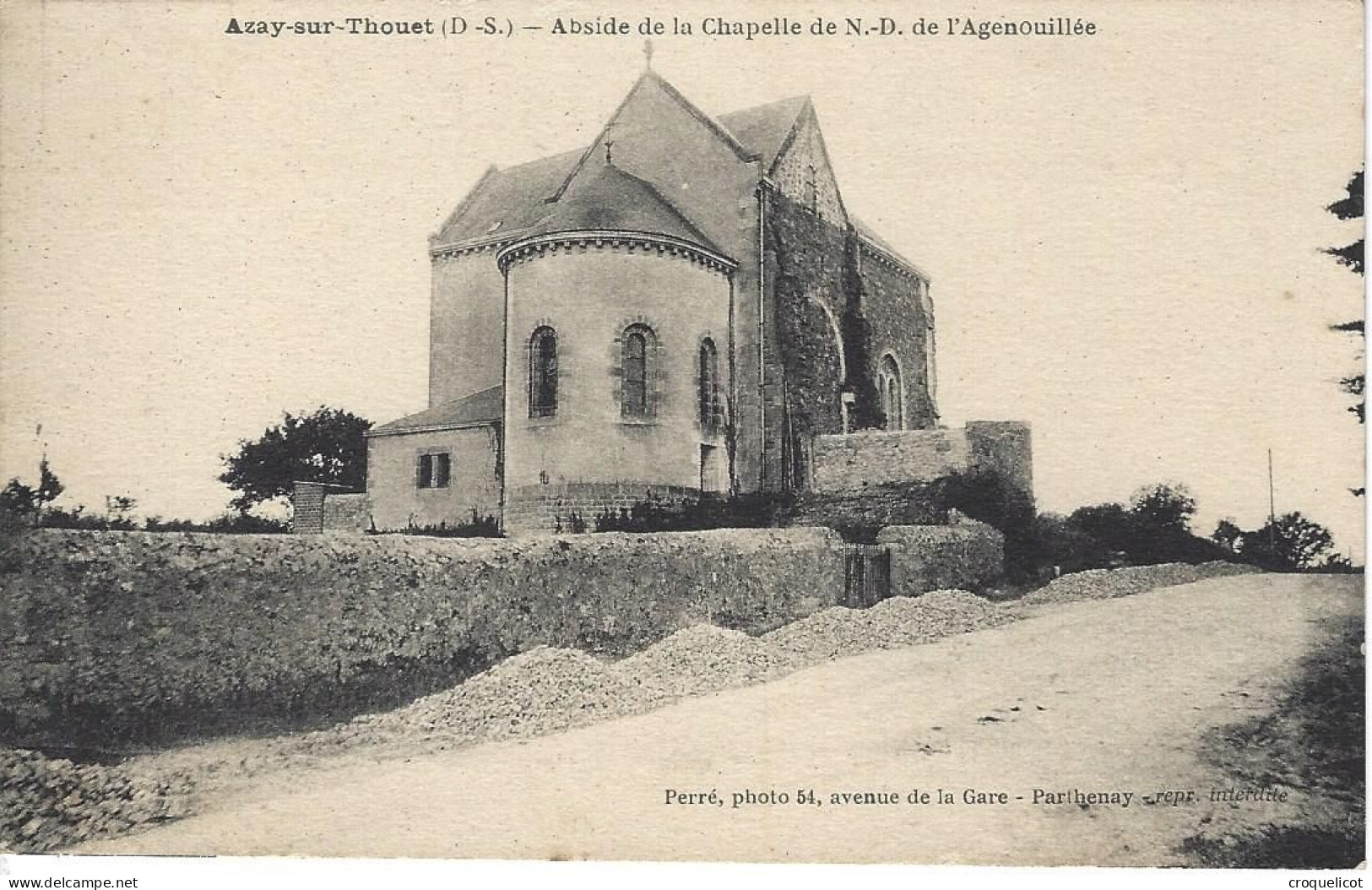Secondigny - Azay Sur Thouet - N.D. De L'agenouillée - Abside - Secondigny