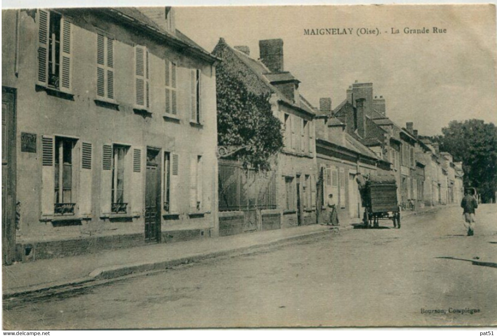 60 - Maignelay : La Grande Rue - Maignelay Montigny