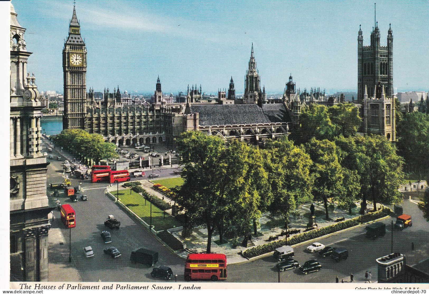 The Houses Of Parliament And Parliament Square London Les Chambres Du Parlement Et La Place Du Parlement à Londres - Houses Of Parliament