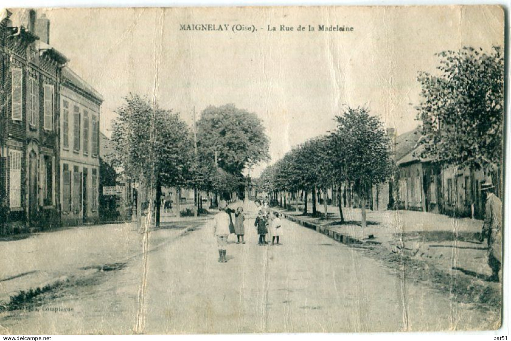 60 - Maignelay : La Rue De La Madeleine - Maignelay Montigny