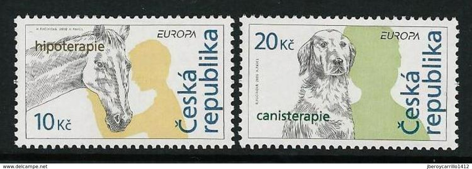 CHECA REPÚBLICA/ CZECH REPUBLIK/ CESKA REPUBLIK- EUROPA 2006 - TEMA "INTEGRACIÓN" -  SERIE De 2 V. - N - 2006