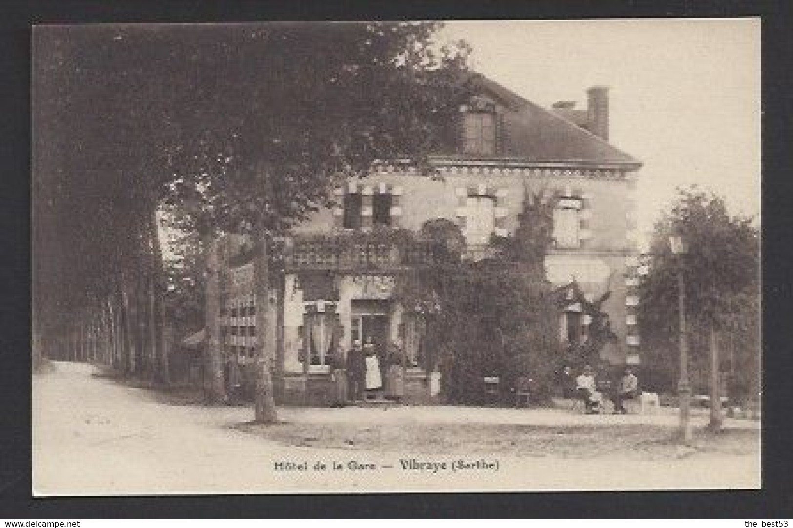 Vibraye  -  Hôtel De La Gare - Vibraye