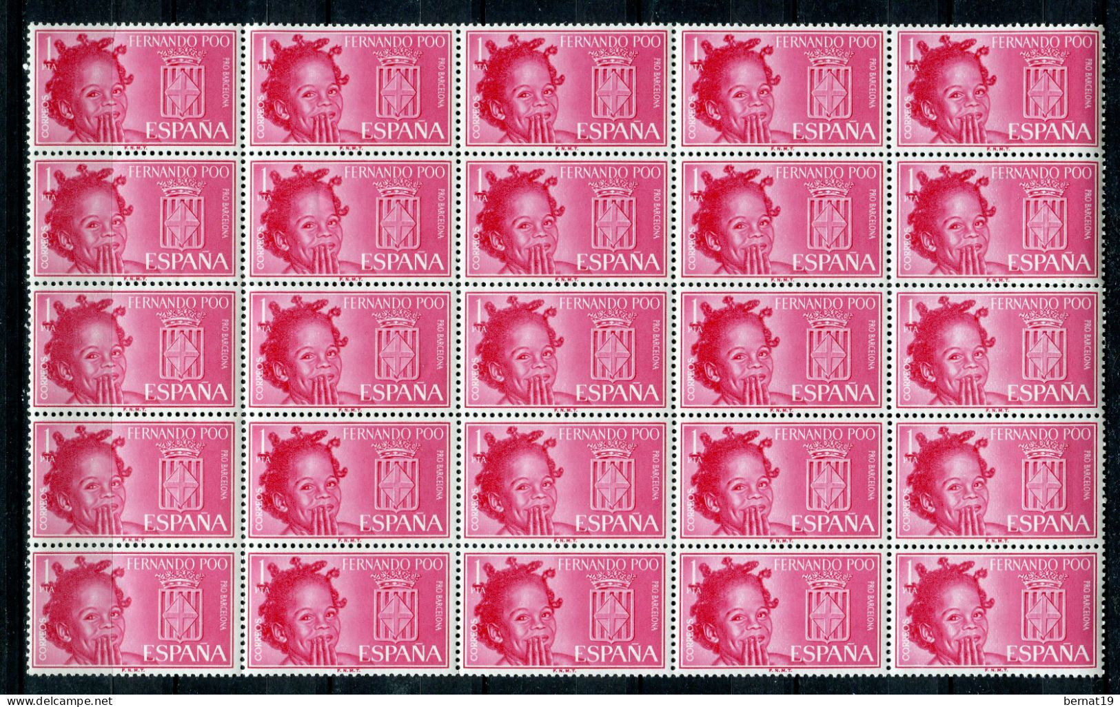 Fernando Poo 1963. Edifil 215-17 X 25 ** MNH. - Fernando Poo