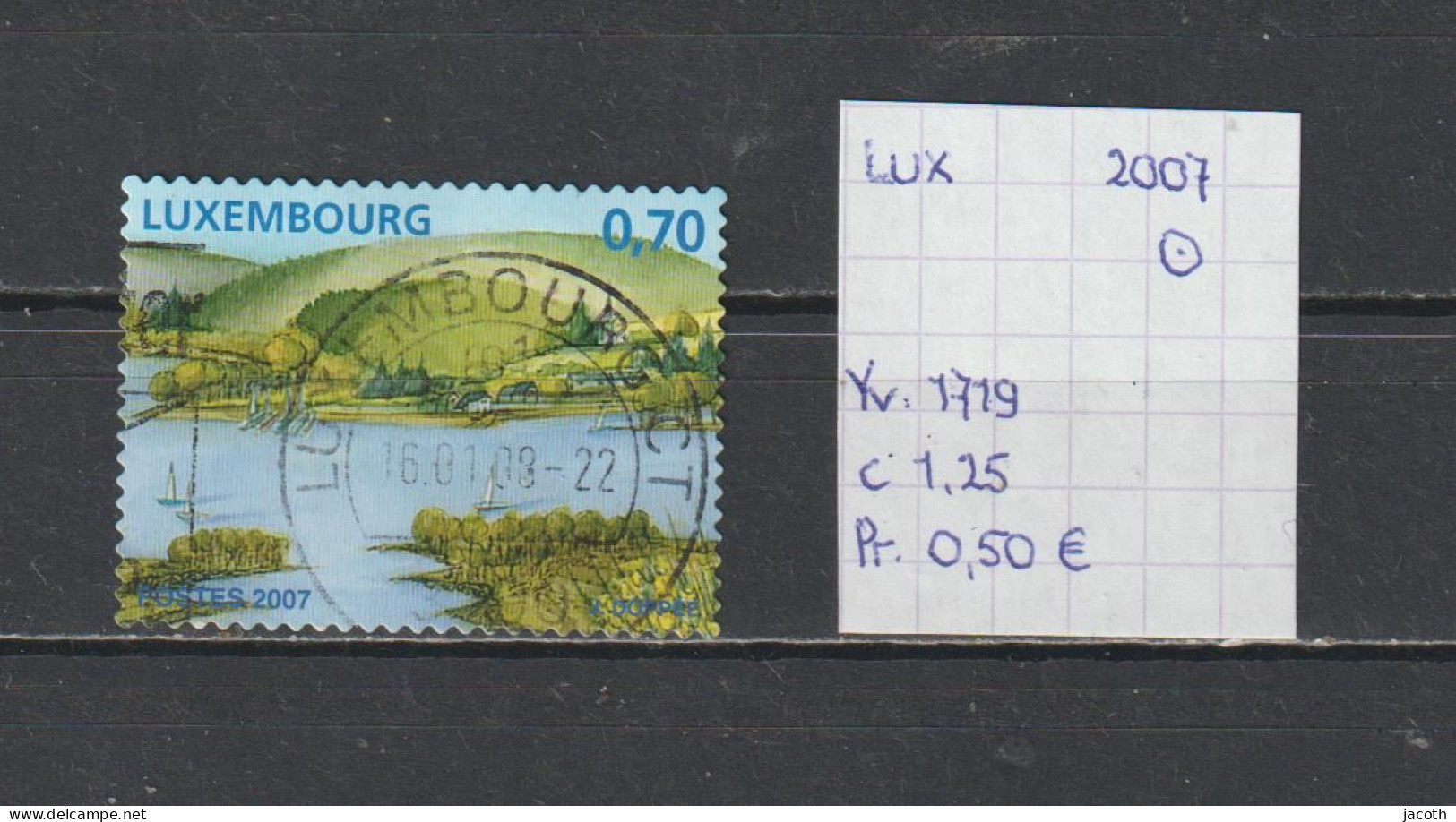 (TJ) Luxembourg 2007 - YT 1719 (gest./obl./used) - Usados