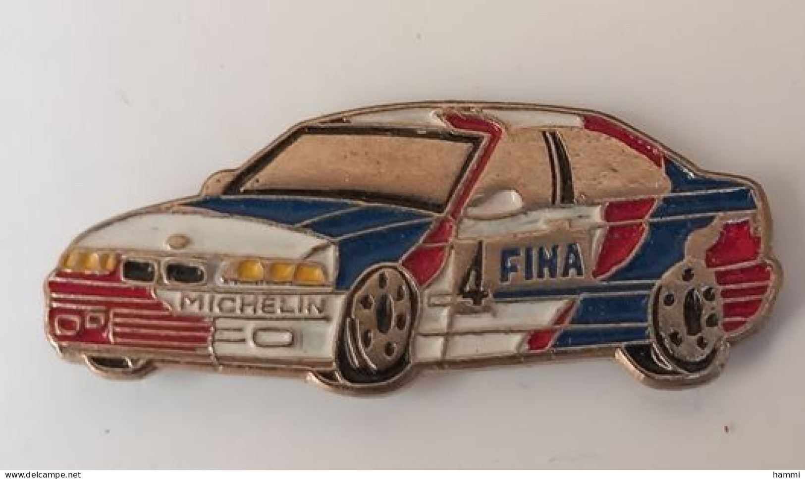 B01  Pin's Rallye BMW Michelin Carburant Fina Achat Immédiat - BMW