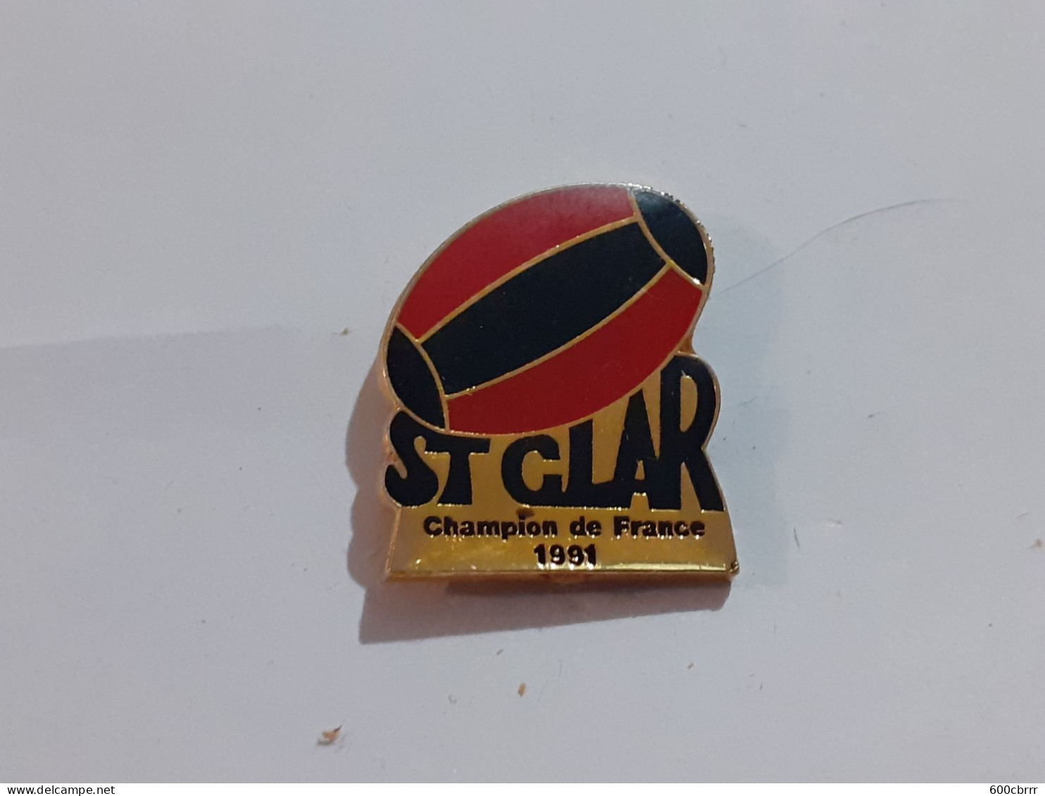 Pins Rugby Saint Clar Champion De France 1991 - Rugby